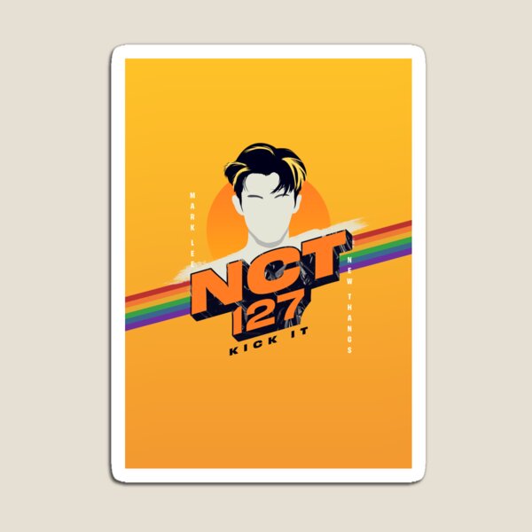 Item preview, NCT 127: Kick It (Mark w Pride) designed and sold by RandomlyRJ's Art.