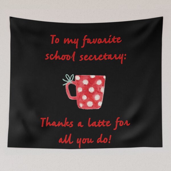 Item preview, School secretary thank you designed and sold by firegalaxy.