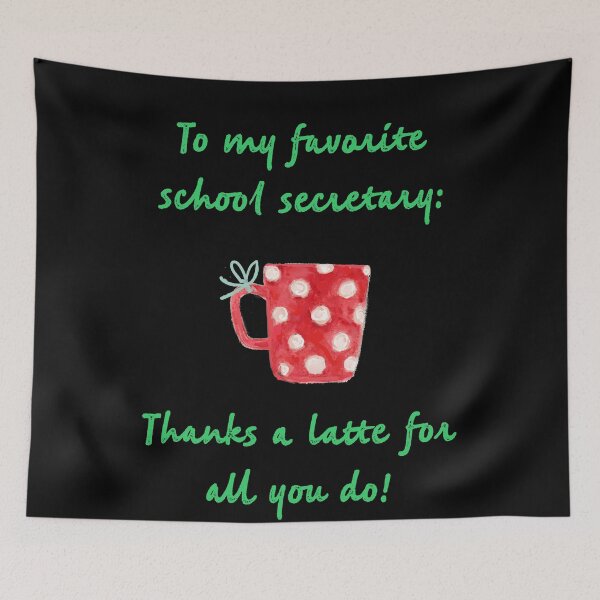 Item preview, School secretary thank you designed and sold by firegalaxy.