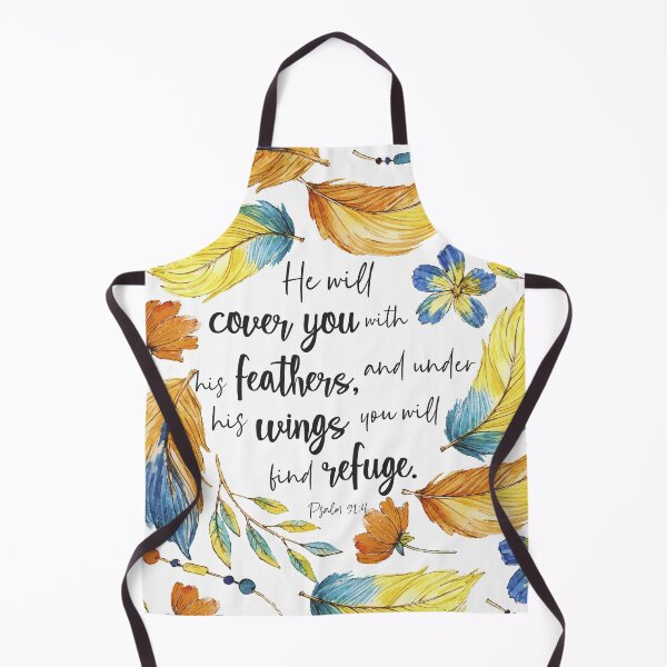 Item preview, He will cover you with his feathers, and under his wings you will find refuge designed and sold by della95.