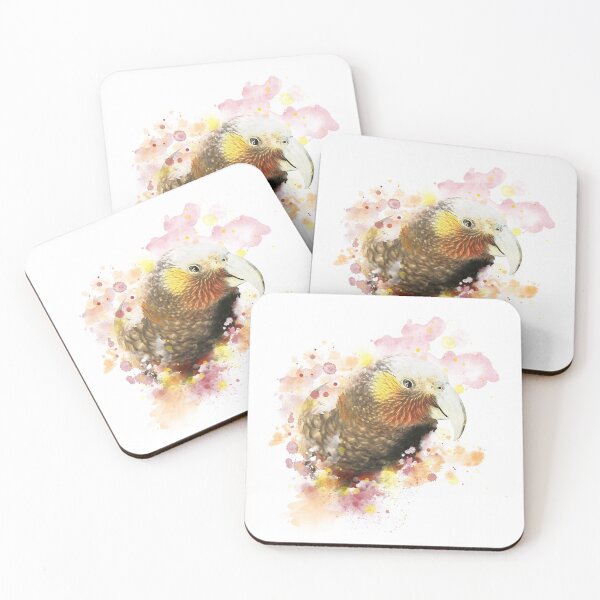 Item preview, Watercolour Kaka designed and sold by chocolatemouse.