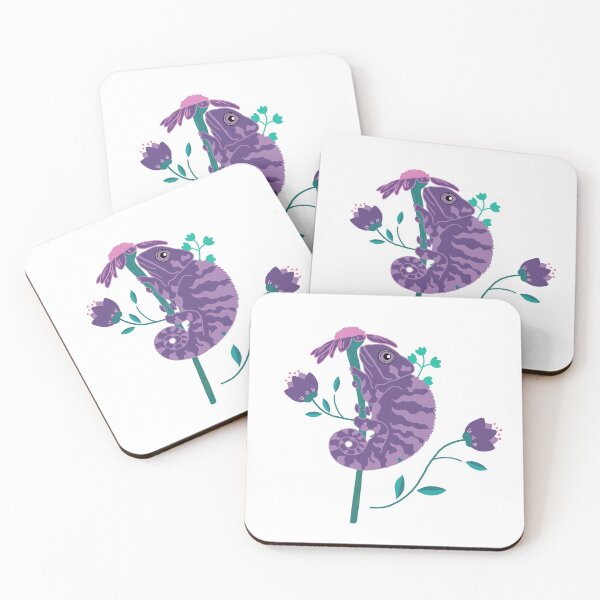 Item preview, Purple Chameleon designed and sold by Unalomedesigns.