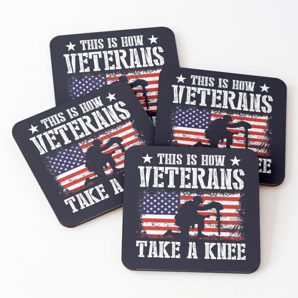 Item preview, This is how Veterans take a Knee designed and sold by mmos.