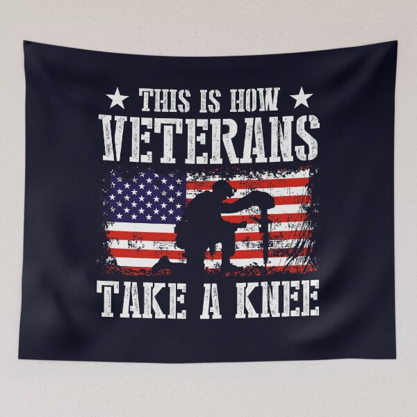Item preview, This is how Veterans take a Knee designed and sold by mmos.