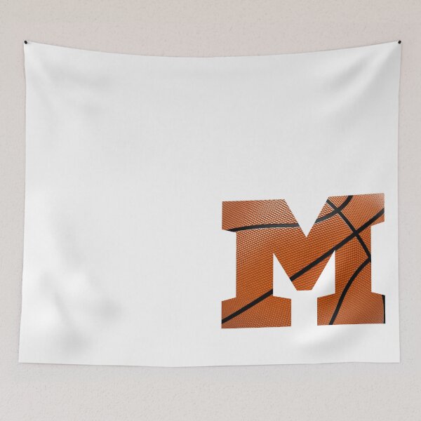 Item preview, Personalized Basketball Monogram Initial M designed and sold by TheFamilyVan.