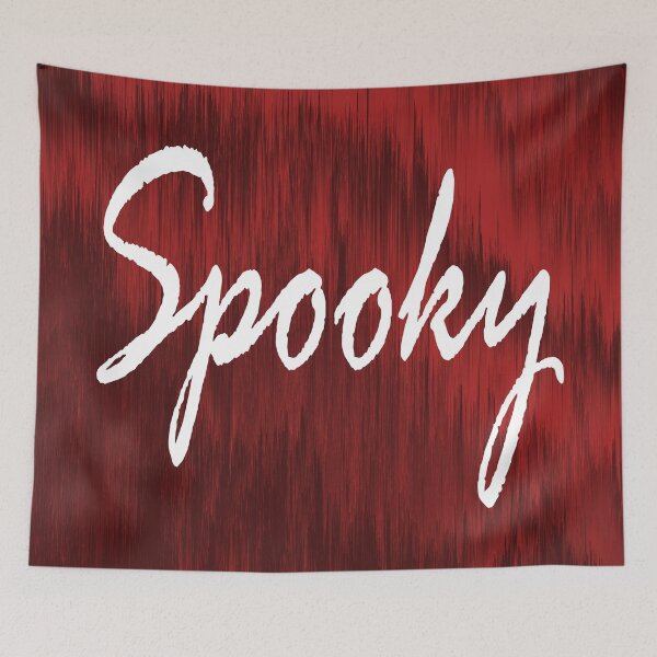 Item preview, Red Pixel Spooky Halloween Decor designed and sold by MixinMadness.