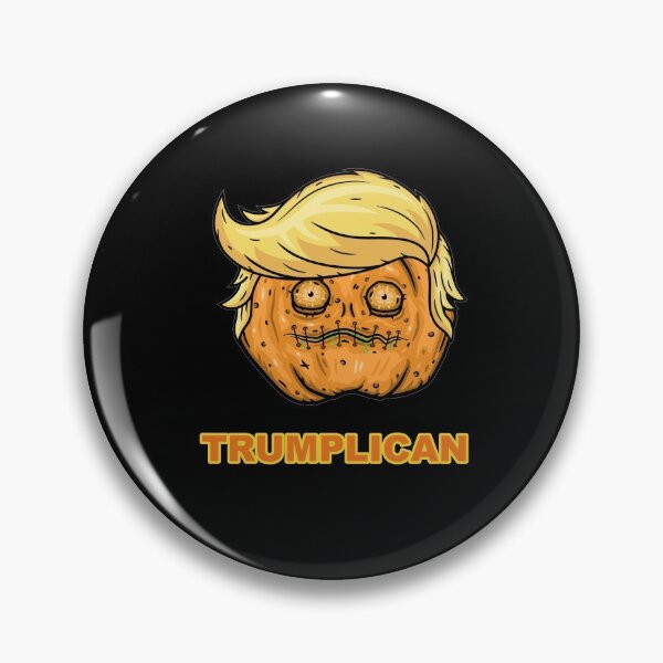 Item preview, Trumplican Pumpkin Donald Trump Pumpkin designed and sold by Draculaura2009.