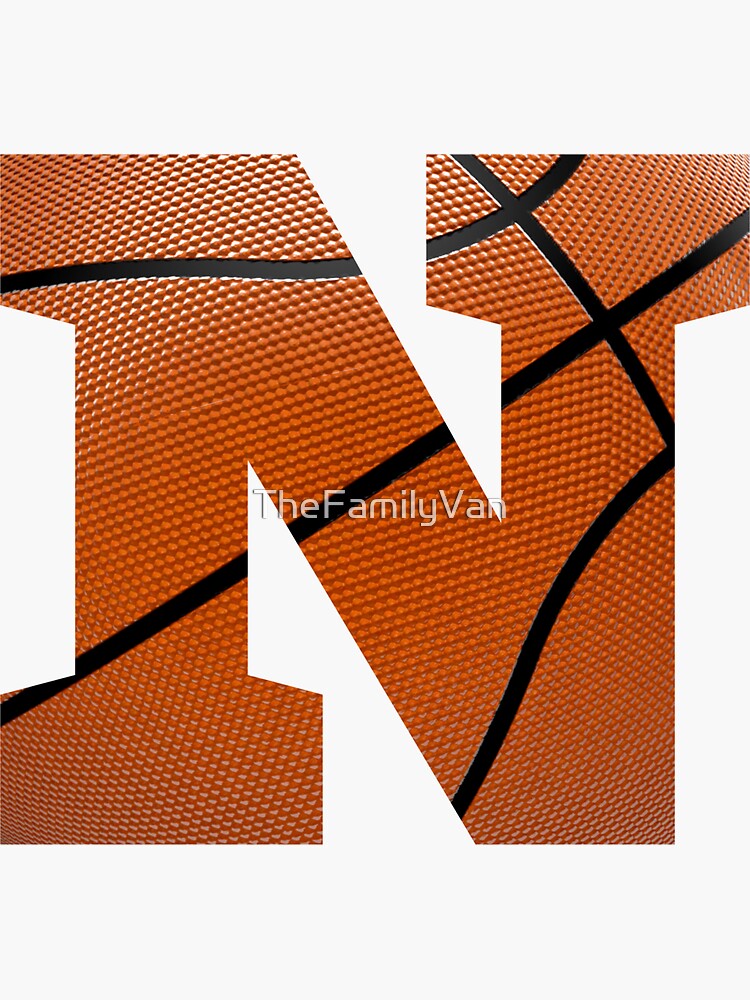 Basketball Letter M Name Initial Monogram Bball Player Zx