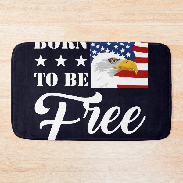Item preview, Born to be Free American flag Veteran designed and sold by mmos.