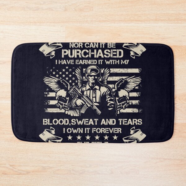 Item preview, Veteran have earned it with my Blood, Sweat and Tears this Title designed and sold by mmos.