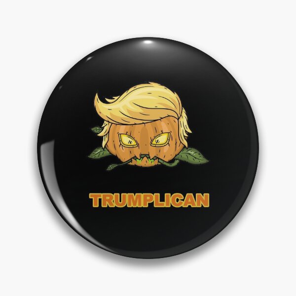 Item preview, Trumplican Pumpkin Donald Trump Pumpkin Vampire Fangs designed and sold by Draculaura2009.