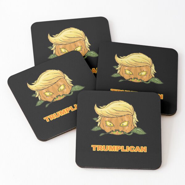 Item preview, Trumplican Pumpkin Donald Trump Pumpkin Vampire Fangs designed and sold by Draculaura2009.