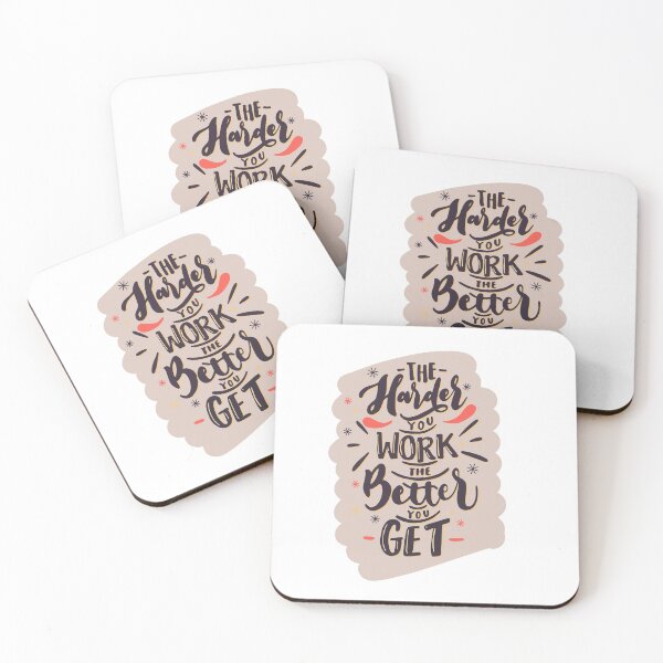 Item preview, The Harder You Work designed and sold by Sunflower Calavera.
