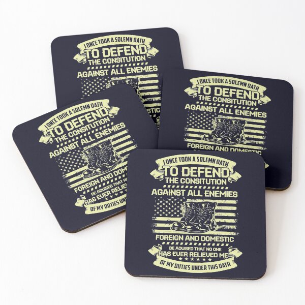 Item preview, Veteran once took a solemn Oath to defend constitution designed and sold by mmos.