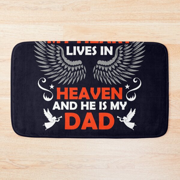 Item preview, Dad A big piece of my heart lives in Heaven designed and sold by mmos.