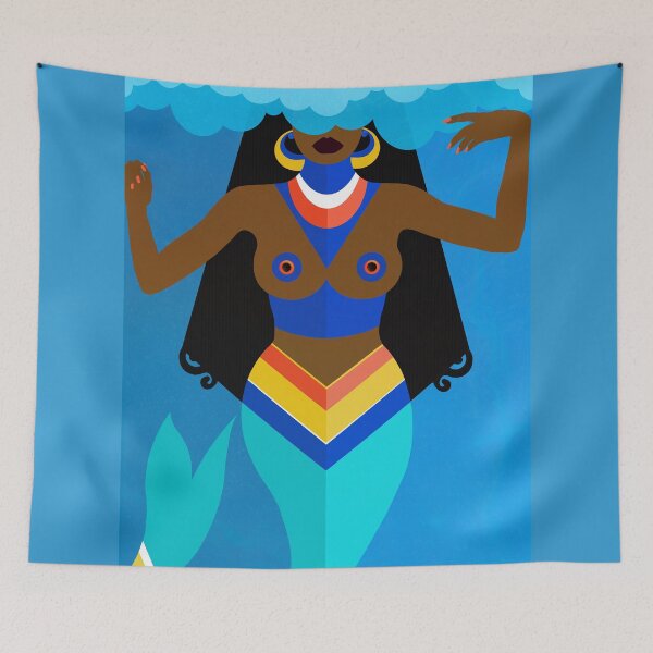 Item preview, Yemonja, mother of all Orisha  designed and sold by mensijazavcevic.