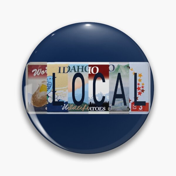 Item preview, Idaho Local, License Plates designed and sold by stermitkermit.