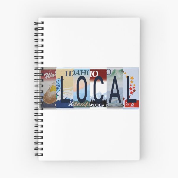 Item preview, Idaho Local, License Plates designed and sold by stermitkermit.