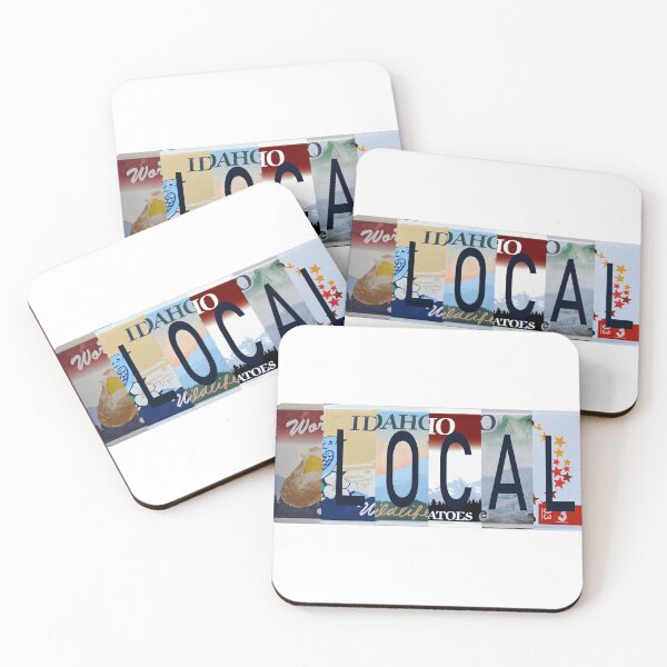 Item preview, Idaho Local, License Plates designed and sold by stermitkermit.