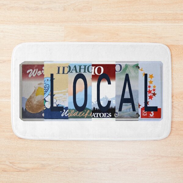 Item preview, Idaho Local, License Plates designed and sold by stermitkermit.