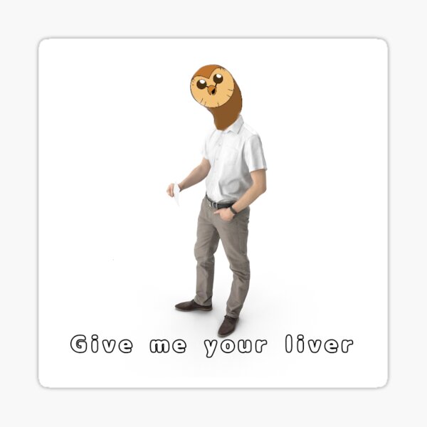 Hooty Owl House wants your liver Sticker