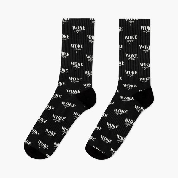 Item preview, Woke Vegan designed and sold by AverageVegan.