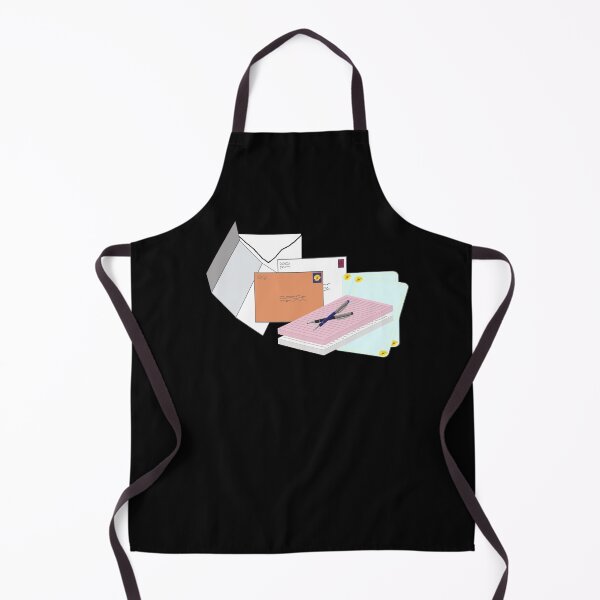 Item preview, Snail Mail Happy Mail (Stacked Version – Black Background) designed and sold by ArtByLM.