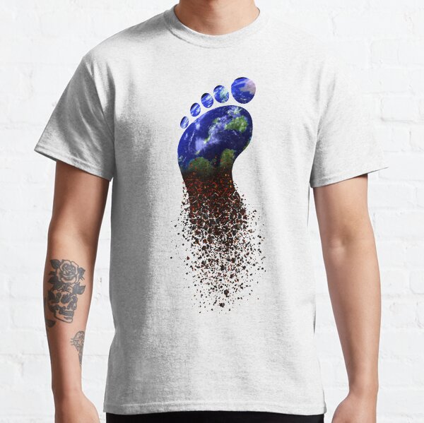 Reduzieren Sie den CO2-Fußabdruck, retten Sie Mutter Erde, ECO Classic T-Shirt