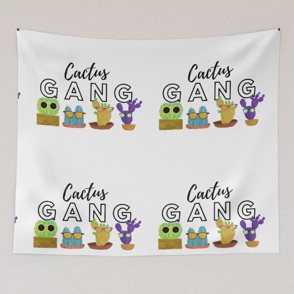 Item preview, Cool Chilling Bad ass Cactus Gang with sunglasses//Ask me about my plants designed and sold by Aishwarya  Singh.