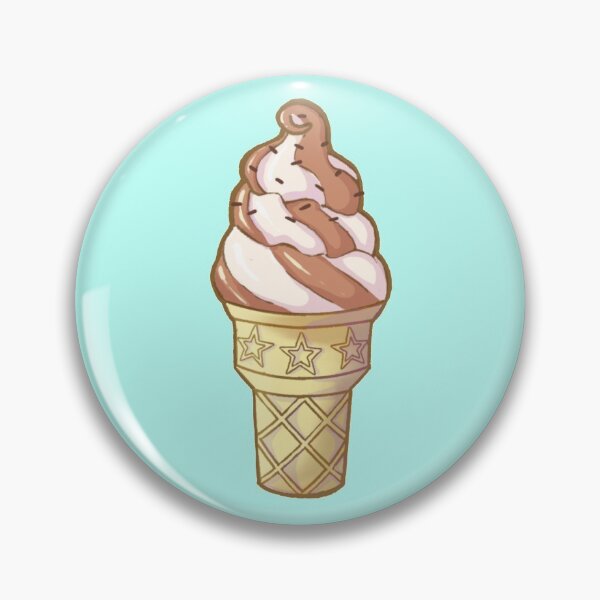 Item preview, Single Chocolate Ice cream Cone designed and sold by opiumpansy.