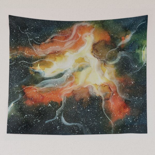 Item preview, Orange Nebula designed and sold by Printedarts.