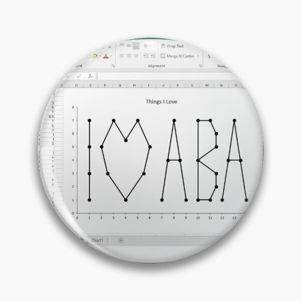 Item preview, Excel ABA graph designed and sold by bcbayay designs.