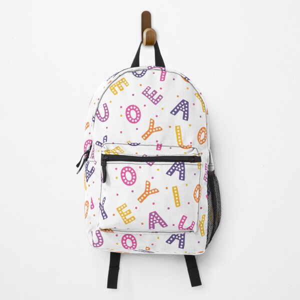 Item preview, Funky Alphabet Pinks and Purples designed and sold by karspaul.