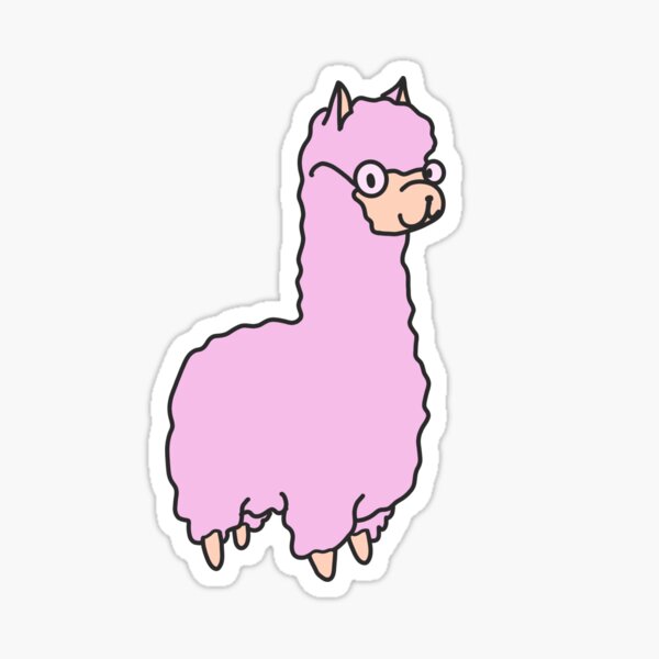 Funky Pastel Llamas Coaster Animal Wild Cartoon Cool Llama Gift #16894 