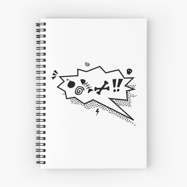 Aperçu de l'œuvre Bande dessinée ou bande dessinée malédiction jurant bulle créée et vendue par UDDesign.