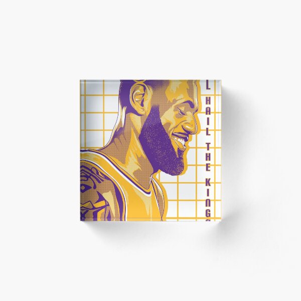 KING JAMES Acrylic Block