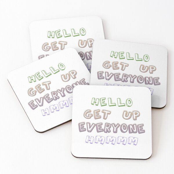 Item preview, Hello get up everyone designed and sold by smhassan94.