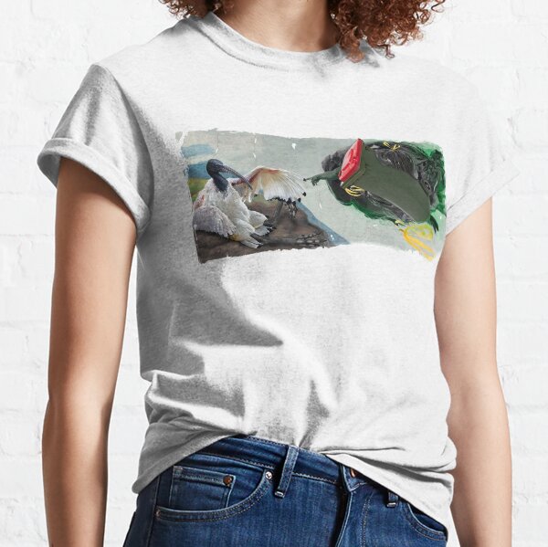 The Creation of Bin Chickens Classic T-Shirt