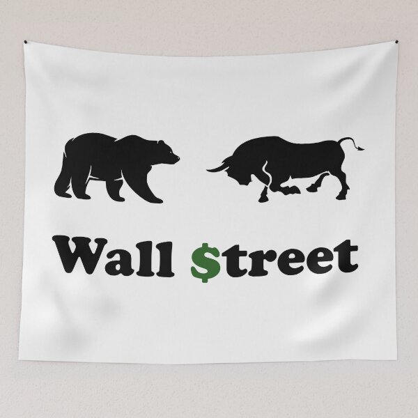 Aperçu de l'œuvre Bulls Bears Wall Street créée et vendue par DomGDesign.