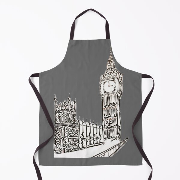 Item preview, Big Ben Image Arabic Calligraphy designed and sold by Mystery-shadow.