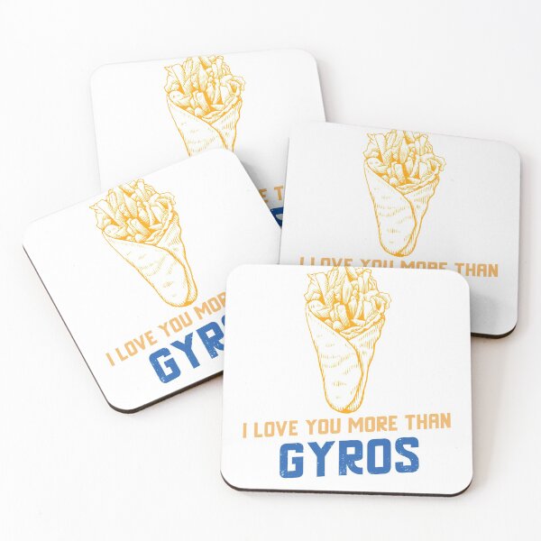 Artikelvorschau, Ich liebe dich mehr als Gyros entworfen und verkauft von Balkanfood.