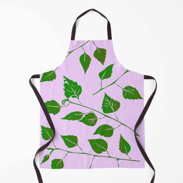 Item preview, Birch Tree Leaf and Stem Forest Pattern (on lavender) designed and sold by Davey's Designs.