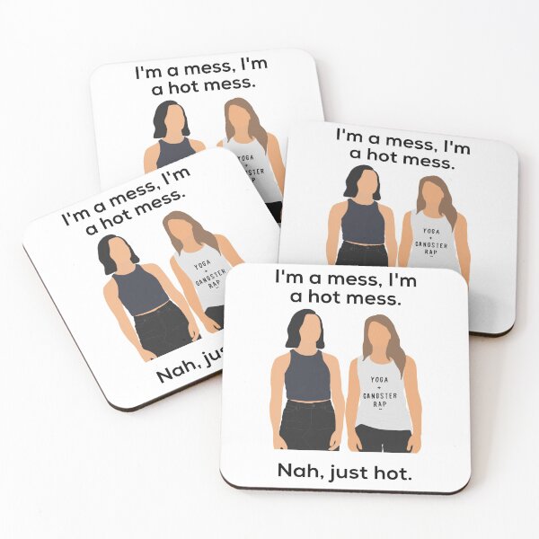 Item preview, Natasha and Elise "hot mess" designed and sold by valenpedro.