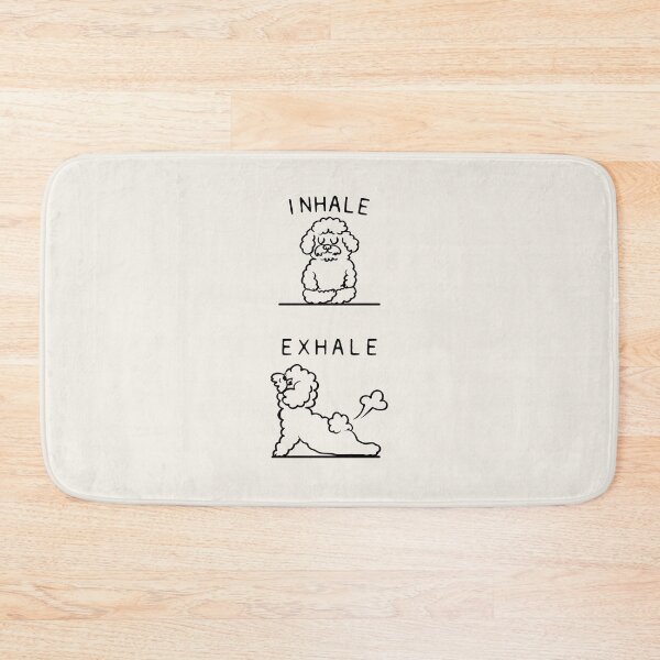 Item preview,  Inhale Exhale Bichon Frise designed and sold by Huebucket.