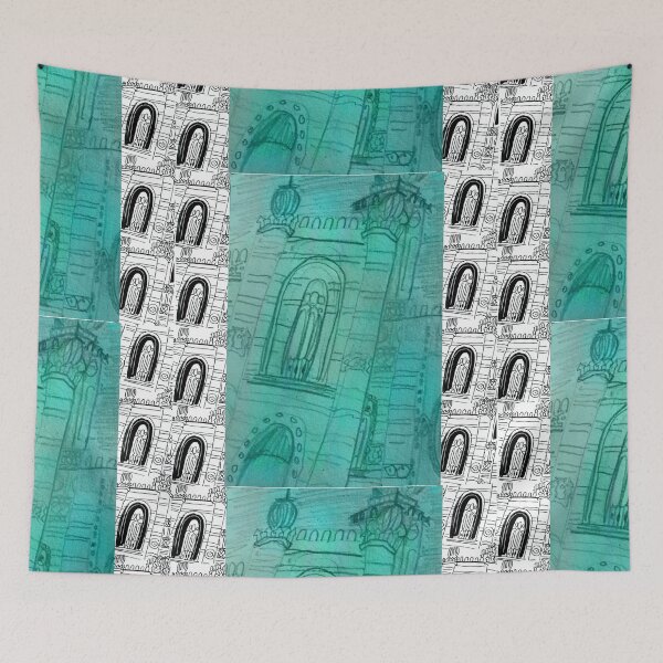 Item preview, Ilajogyari-Sziget Budapest Temple designed and sold by KatharineArt.