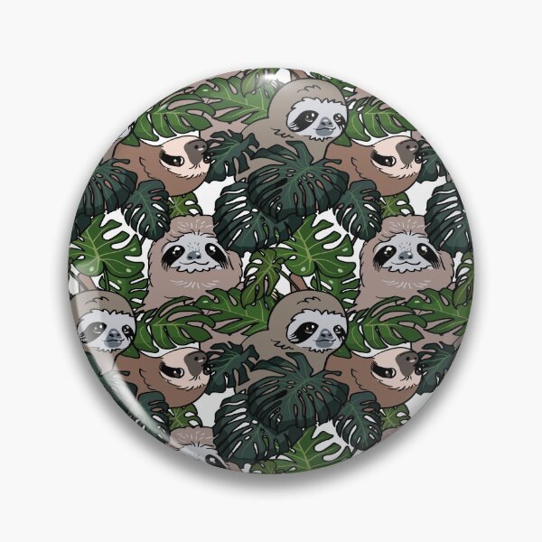 Item preview, Monstera and Sloth designed and sold by Huebucket.