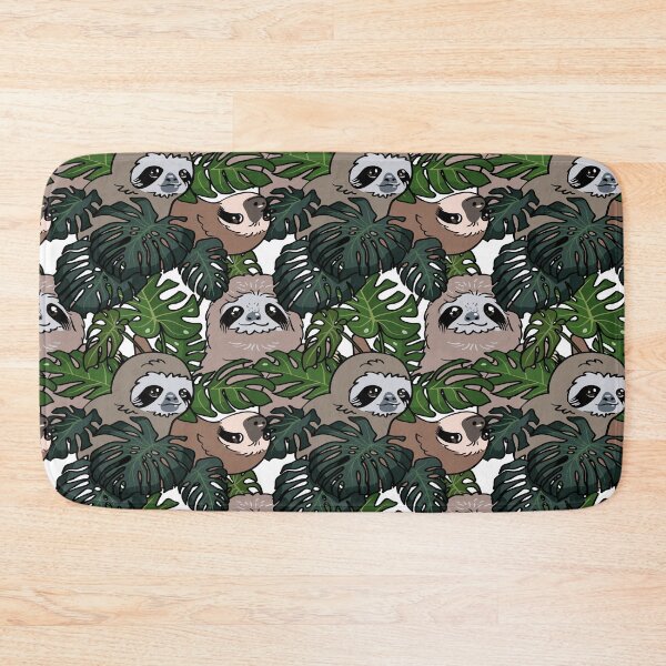 Item preview, Monstera and Sloth designed and sold by Huebucket.