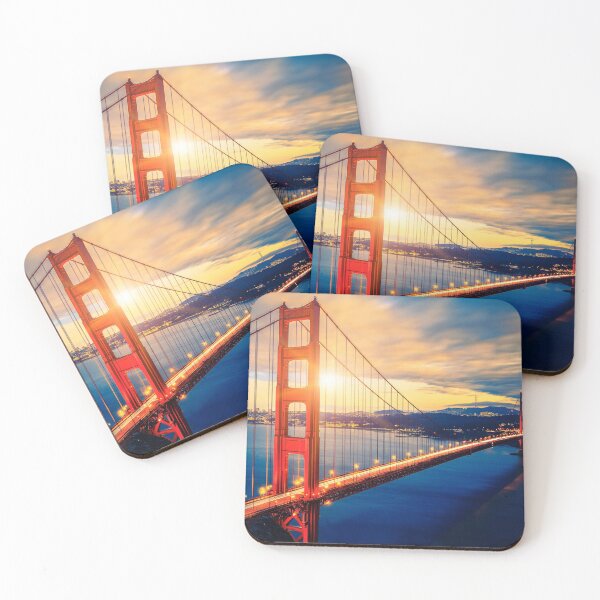 Item preview, Golden Gate Bridge Sunrise designed and sold by Erikashop.