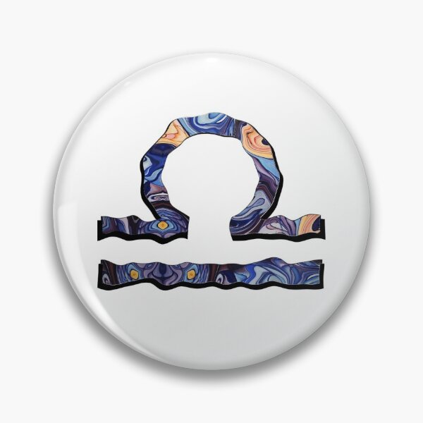 Item preview, Colourful Libra Astrological Symbol  designed and sold by Michell Rosenthal.
