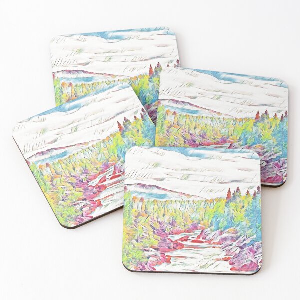 Item preview, Saltfjellet, Northern Norway Mountain Panorama designed and sold by Galathi Designs.
